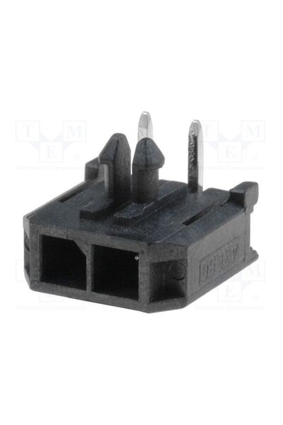 OEM Conector cablu-placă MOLEX MX-43650-0200, soclu, tată, PIN 2, Micro-Fit 3...