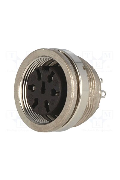 OEM Conector M16 AMPHENOL C091-T3478-000, soclu, mamă, PIN 7, 5A, 300V, C091A...