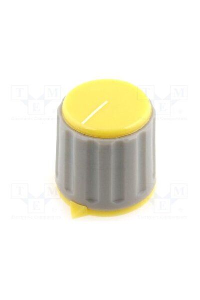 OEM Buton rotativ SR PASSIVES GWW21-YL, cu indicator, Øax 6mm, Ø21,3x20mm, Ax...