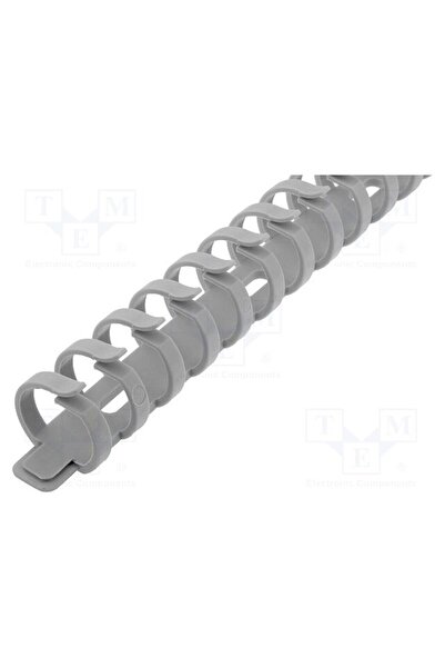 OEM Canal de cablu KSS WIRING FD-20, gri, poliamidă, UL94V-2, Dim 20x14,4mm