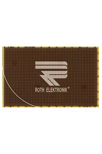 OEM Placă universală ROTH ELEKTRONIK GMBH RE200-LFDS, două feţe,prototip, W 1...