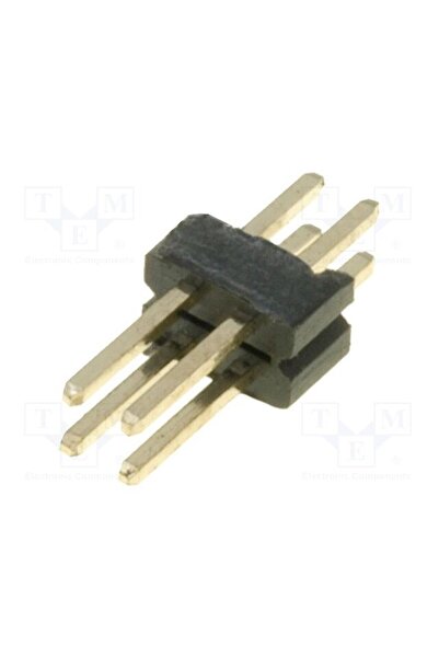 OEM Conector şiruri pini CONNFLY ZL320-2X2P, şir pini, tată, PIN 4, THT, drep...