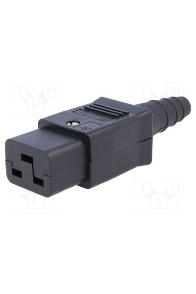 OEM Conector alimentare AC BULGIN PX0599, mufă, mamă, 16A, 250VAC, C19 (J), p...