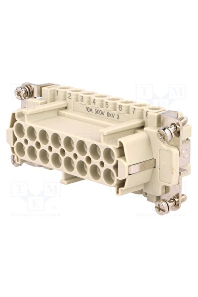 OEM Conector HDC ILME CNEF16T, mamă, CNE, PIN 16, 16A, 500V, 16+PE, dimensiun...