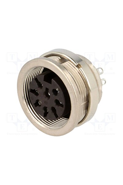 OEM Conector M16 AMPHENOL C091-31N0081002, soclu, mamă, PIN 8, 5A, 100V, C091...