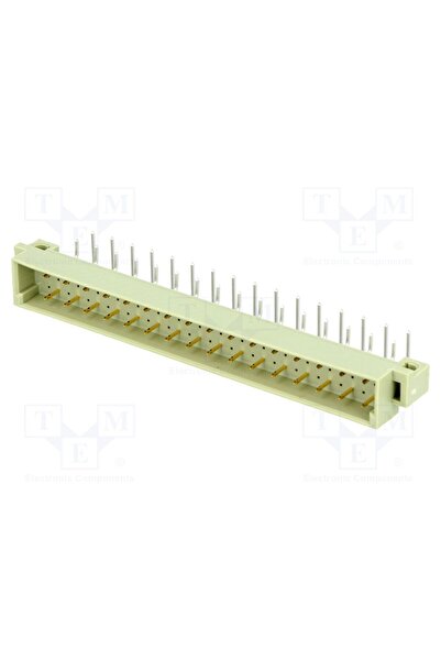 OEM Conector DIN 41612 NINIGI ZDIN-CM-32KAC, soclu, tată, PIN 32, în unghi 90...
