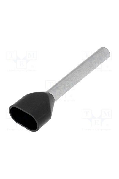 OEM Vârf tub de capăt WEIDMÜLLER H1.5/25.6D2/BK, izolată,dublă, cupru, 1,5mm2...