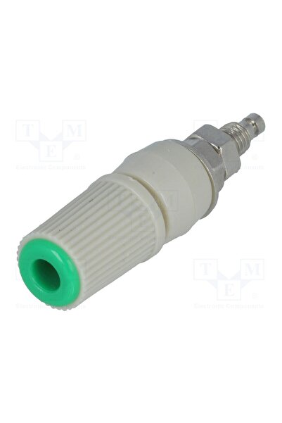 OEM Conector de laborator banană 4mm AXIOMET BS-244DSM-G, soclu, 24A, verde, ...