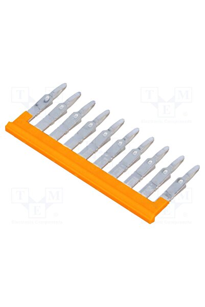 OEM Punte de conectare WEIDMÜLLER ZQV2.5N/10, portocalie