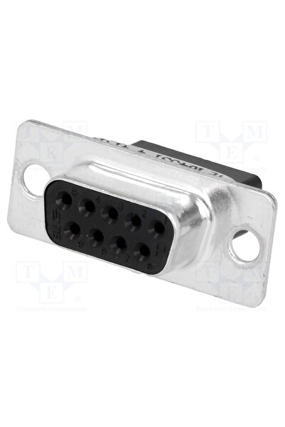 OEM Conector D-Sub TE Connectivity HDP20-1645314, PIN 9, soclu, mamă, pe cabl...
