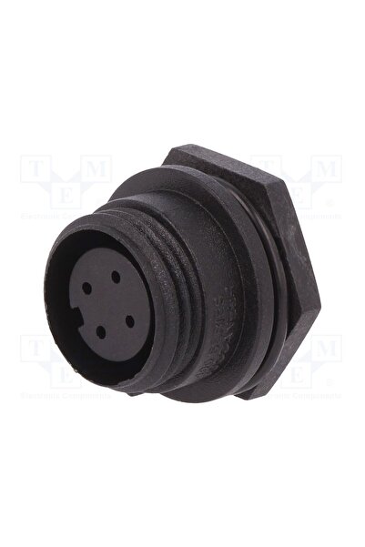 OEM Conector circular BULGIN PX0412/04S, soclu, mamă, PIN 4, 125V, fără conta...