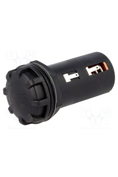 OEM Container BULGIN BXS001/1, C,R14, Nr.bat 1, urechi pentru lipire, neagră,...