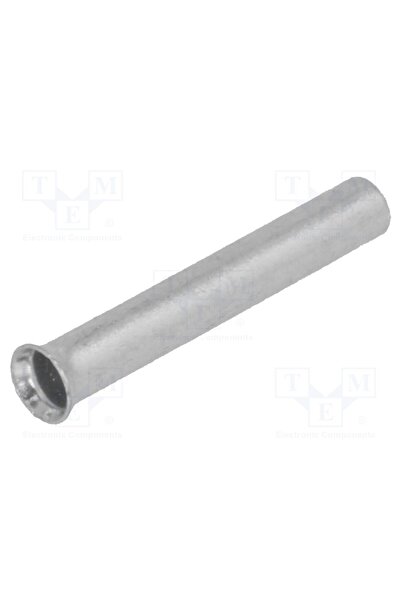 OEM Vârf tub de capăt NINIGI TUL-NI-01012, neizolat, cupru, 1mm2, 12mm, cosit...