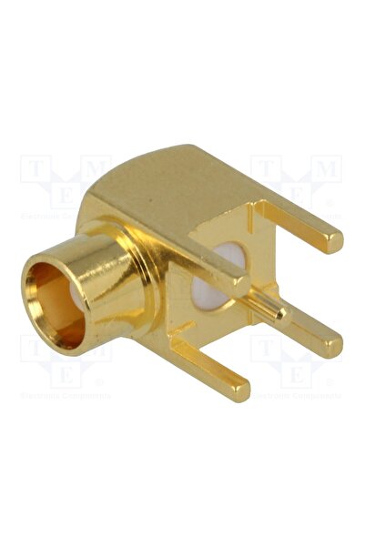OEM Conector MCX AMPHENOL RF MCX6252B13G50, soclu, mamă, în unghi 90°, 50Ω, T...