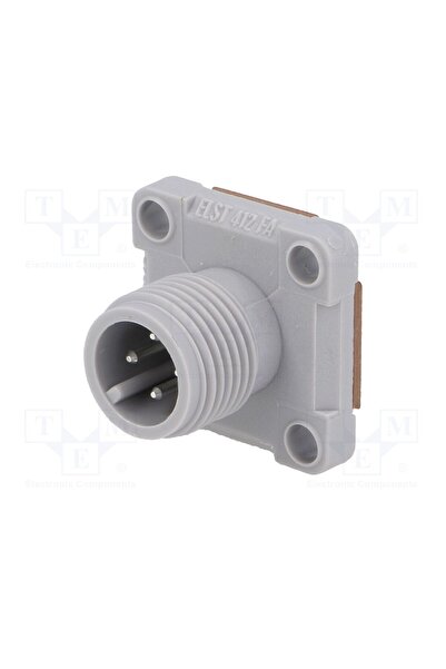 OEM Conector M12 HIRSCHMANN ELST412FA, soclu, PIN 4, tată, E, IP67