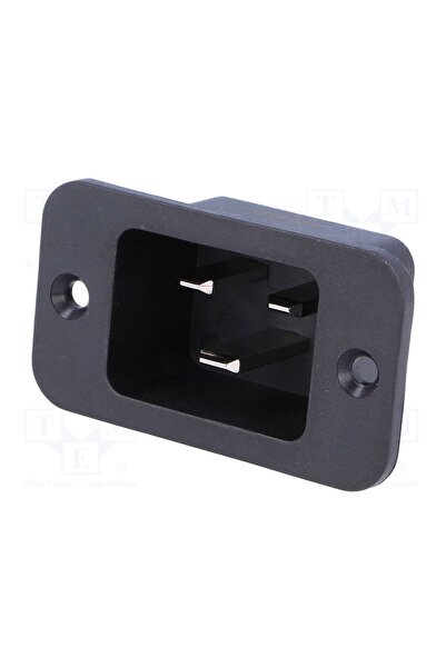 OEM Conector alimentare AC SCHURTER 4798.9000, soclu, tată, 16A, 250VAC, C20 (I)