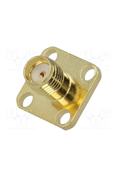 OEM Conector SMA YIZN SMA-21, soclu, mamă, drept, lipire, aurit