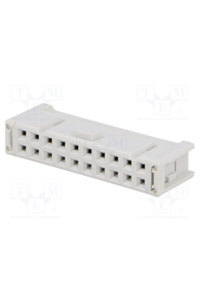 OEM Conector IDC NINIGI AWP-20B, mufă, mamă, PIN 20, IDC, pt.cablu-bandă, 2,5...