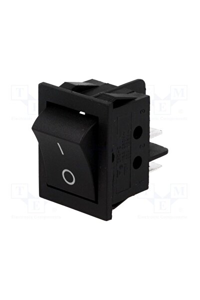 OEM ROCKER NINIGI RS2013C3BK, DPST, Poz 2, ON-OFF, 15A/250VAC, neagră, 35mΩ, ...