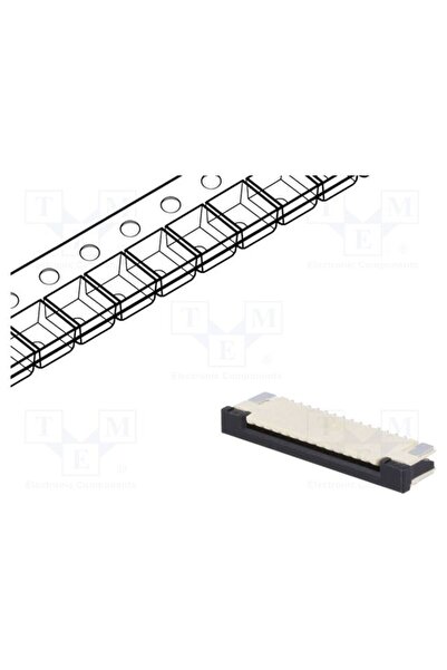 OEM Conector FFC/FPC JOINT TECH F1003WR-S-14PT, SMT, 50V, 0,5A, 14 pini, Cont...