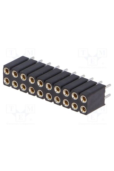 OEM Conector şiruri pini CONNFLY ZL307-2X10, soclu, mamă, PIN 20, THT, drept,...