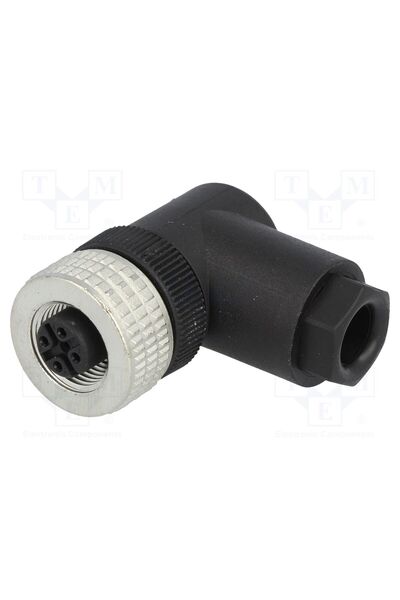 OEM Conector M12 HIRSCHMANN ELWIKA5012PG7, mufă, PIN 5, mamă, E, 50V, în ungh...