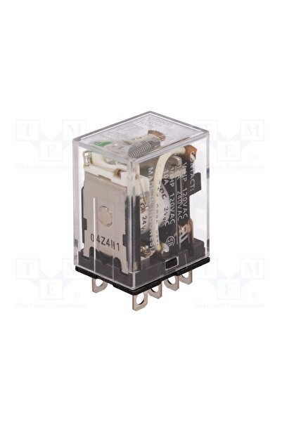 OEM Releu electromagnetic OMRON LY2-I4N-24DC, Ubobină 24VDC, DPDT, Icontacte ...