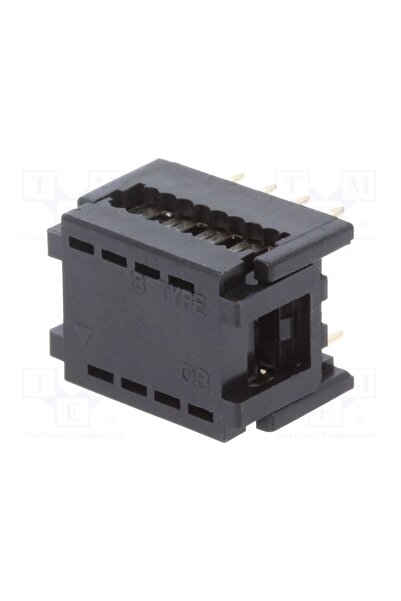 OEM Conector IDC CONNFLY AWDIL-08P, PIN 8, IDC,THT, pt.cablu-bandă, 2x4, 1,27mm