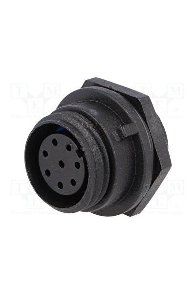 OEM Conector circular BULGIN PX0412/08S, soclu, mamă, PIN 8, 125V, fără conta...