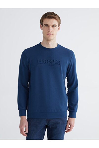 LC Waikiki Peak New Season Crew Neck Printed Men's Sweatshirt