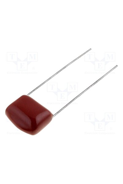 OEM Condensator cu poliester SR PASSIVES MPEM-10UR25/100, 10uF, 100VDC, 25mm,...