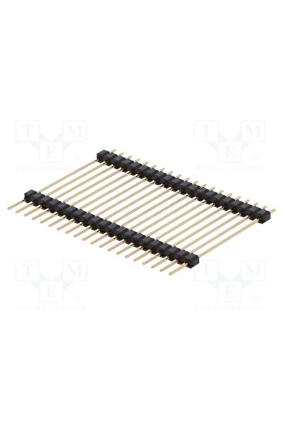 OEM Conector şiruri pini NINIGI ZL2038-20, şir pini, tată, PIN 20, THT, drept...