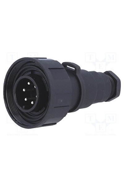 OEM Conector circular BULGIN PX0739/P, mufă, tată, PIN 6, 5A, 250V, IP68, UL9...