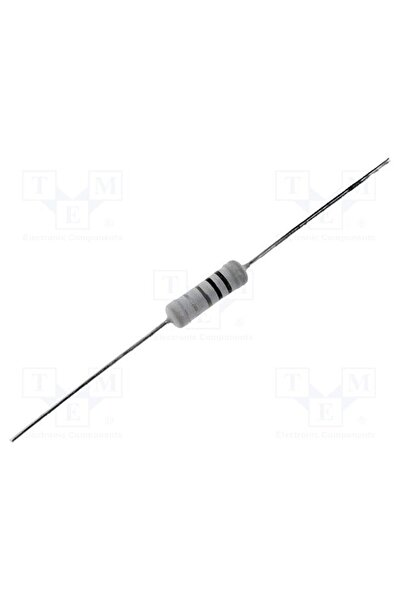 OEM Rezistor metal oxide ROYALOHM 3W-1M, 1MΩ, THT, 3W, ±5%, 350V, Ø0,8x28mm, ...