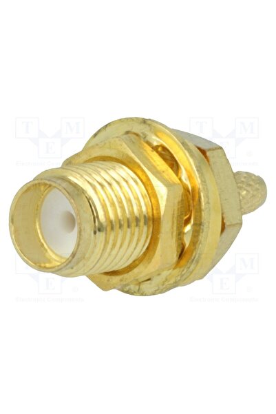 OEM Conector SMA YIZN SMA-014NP, soclu, mamă, drept, RG174, crimpat