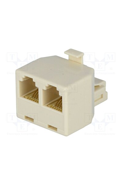 OEM Splitter NINIGI TEL-0007, 6p4c, RJ11 soclu x2,RJ11 mufă
