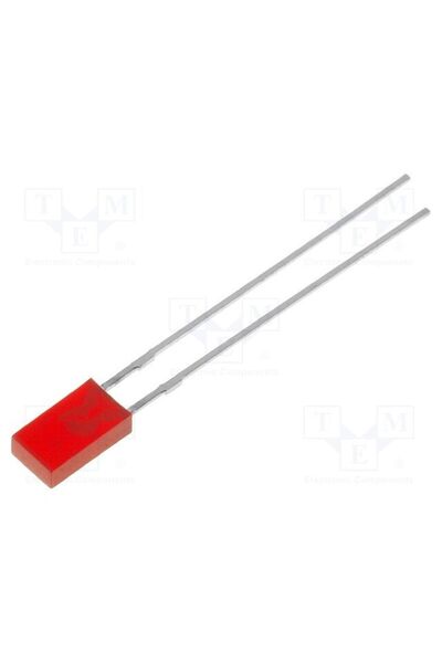 OEM LED KINGBRIGHT ELECTRONIC L-144IDT, roșu, dreptunghiular, 3,9x1,9mm, 3÷6m...