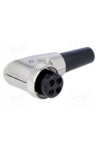 OEM Conector pentru microfoane NINIGI MIC364, mufă, mamă, PIN 4, cu manşon