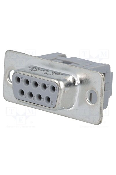 OEM Conector D-Sub HARTING 09661186500, PIN 9, mufă, mamă, pt.cablu-bandă, dr...