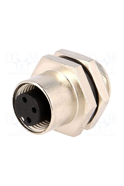 OEM Conector M12 AMPHENOL LTW 12-03PFFS-SH8001, soclu, 3 pini, mamă, 250V, dr...