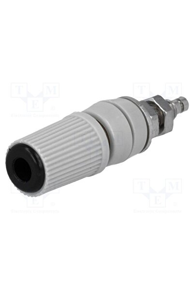 OEM Conector de laborator banană 4mm AXIOMET BS-244DSM-B, soclu, 24A, neagră,...