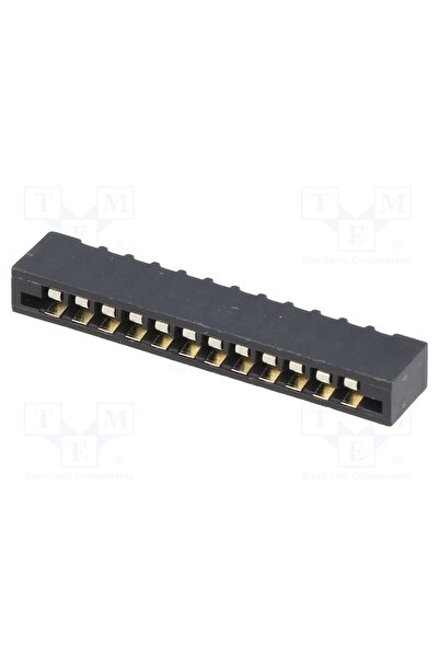 OEM Conector FFC/FPC CONNFLY DS1020-12ST1D, drept, 12 pini, Non-ZIF, THT, cos...