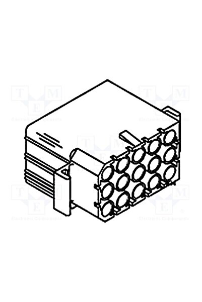 OEM Conector cablu-cablu/PCB MOLEX MX-1991-15R2, soclu,mufă, Standard .093", ...