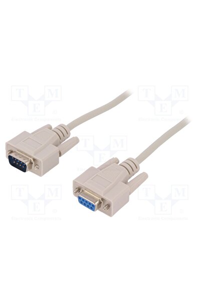 OEM Cablu BQ CABLE CAB-09GW/2, D-Sub 9pin soclu,D-Sub 9pin mufă, Lung 2m, con...