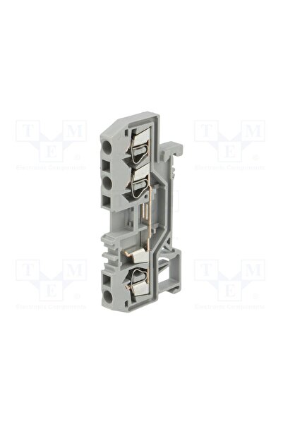 OEM Term.îmbinare de şine WAGO 280-681, 24A, 800V, bornă cu arc, gri, 2,5mm2,...