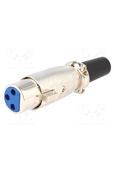 OEM Conector XLR VANGUARD XLR-3G, mufă, mamă, PIN 3, drept, pe cablu