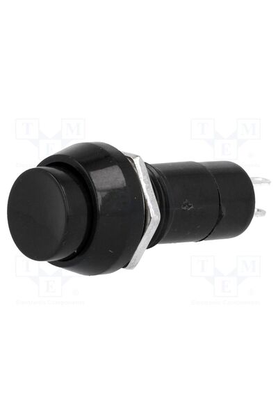 OEM Comutator acţionat prin apăsare NINIGI PS11ABK, Poz 2, SPST-NO, 1A/250VAC...