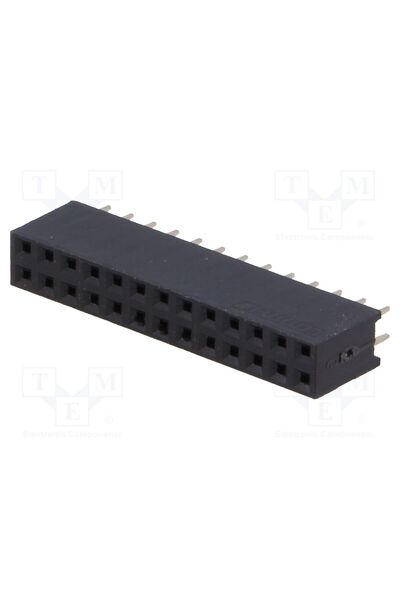 OEM Conector şiruri pini CONNFLY ZL262-26DG, soclu, mamă, PIN 26, THT, drept,...