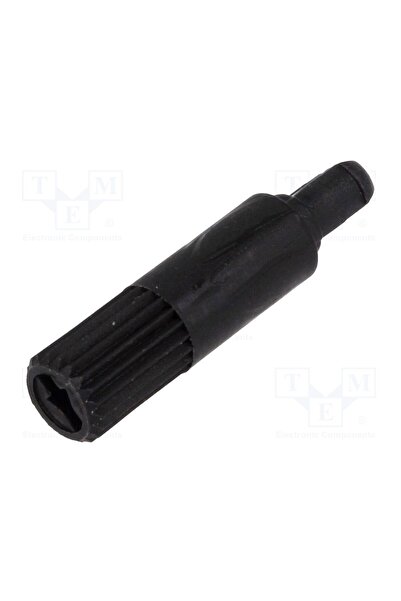 OEM Buton rotativ ACP CA14W19B, buton rotativ al axului, neagră, h 18,7mm, Pa...