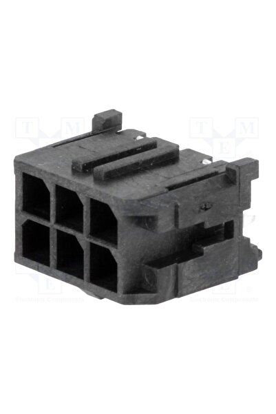 OEM Conector cablu-placă MOLEX MX-43045-0612, soclu, tată, PIN 6, Micro-Fit 3...